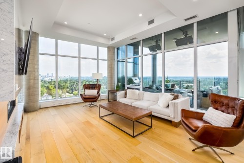 1403 14105 West Block Drive, Edmonton, AB - Indoor Photo Showing Living Room
