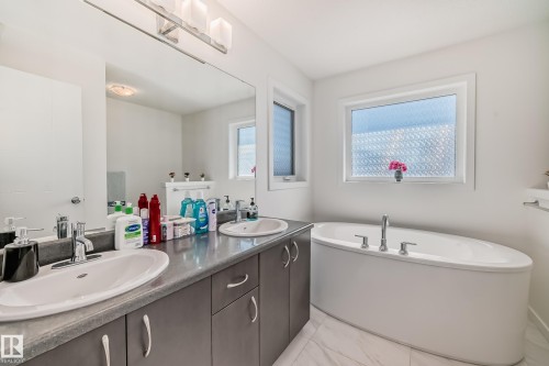6035 Rosenthal Way, Edmonton, AB - Indoor Photo Showing Bathroom