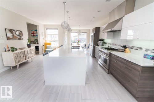 9104 83 Street, Edmonton, AB - Indoor Photo Showing Kitchen With Upgraded Kitchen