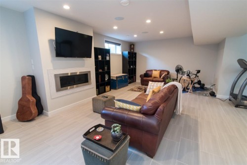 9104 83 Street, Edmonton, AB - Indoor With Fireplace
