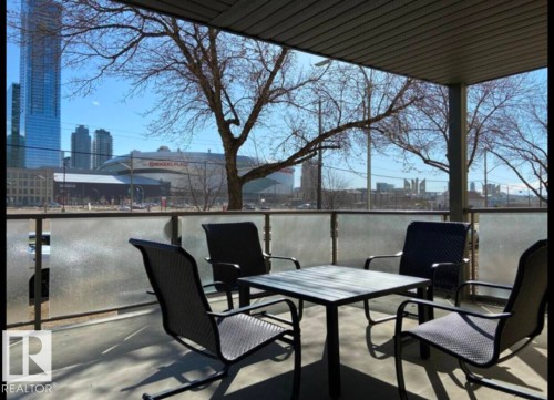 115 10118 106 Avenue, Edmonton, AB - Outdoor With Deck Patio Veranda