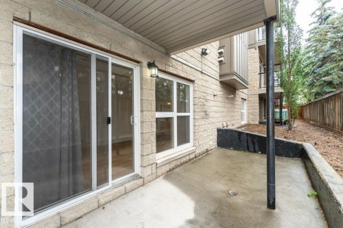 106 8619 111 Street, Edmonton, AB - Outdoor With Deck Patio Veranda With Exterior