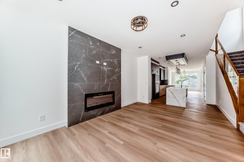 11442 125 Street, Edmonton, AB - Indoor With Fireplace