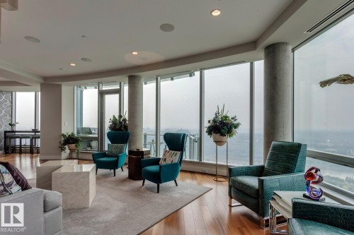 3001 11969 Jasper Avenue, Edmonton, AB - Indoor Photo Showing Living Room