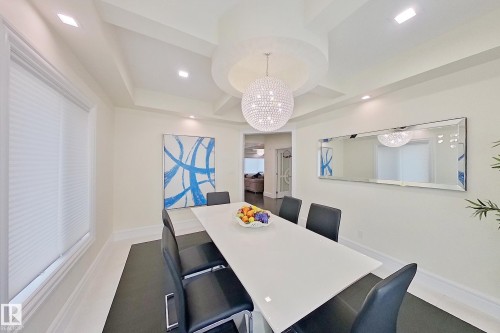 16611 9 St, Edmonton, AB - Indoor Photo Showing Dining Room