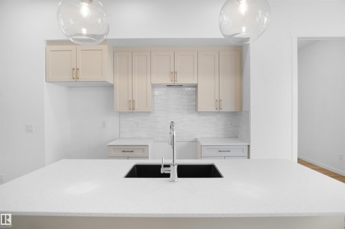 20609 42 Avenue, Edmonton, AB - Indoor Photo Showing Kitchen With Upgraded Kitchen