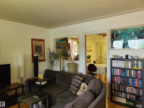 10115 83 Avenue Nw, Edmonton, AB - Indoor Photo Showing Living Room