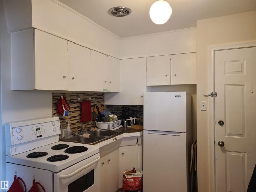 10115 83 Avenue Nw, Edmonton, AB - Indoor Photo Showing Kitchen With Double Sink
