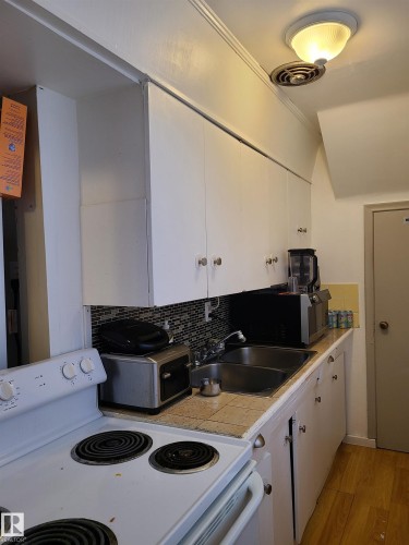 10115 83 Avenue Nw, Edmonton, AB - Indoor Photo Showing Kitchen With Double Sink