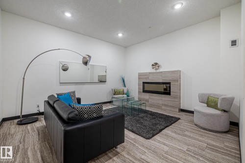 203 10006 83 Ave, Edmonton, AB - Indoor With Fireplace