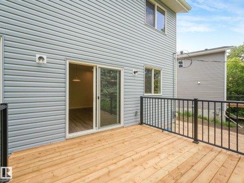 23A Sable Crescent, St. Albert, AB - Outdoor With Deck Patio Veranda With Exterior