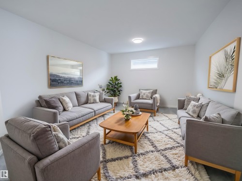 8720 224 Street, Edmonton, AB - Indoor Photo Showing Living Room