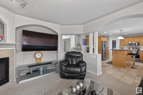 10671 180 Avenue, Edmonton, AB - Indoor With Fireplace