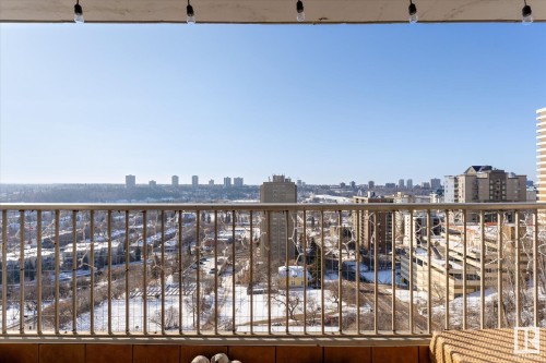 1002 9923 103 Street, Edmonton, AB - Outdoor With Balcony With View
