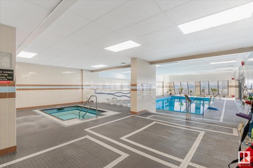 1002 9923 103 Street, Edmonton, AB - Indoor Photo Showing Other Room With In Ground Pool