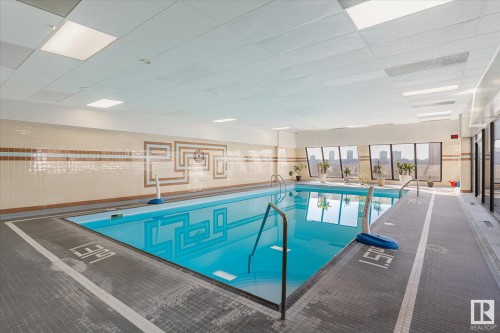 1002 9923 103 Street, Edmonton, AB - Indoor Photo Showing Other Room With In Ground Pool