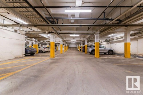 203 10009 102 Avenue, Edmonton, AB - Indoor Photo Showing Garage
