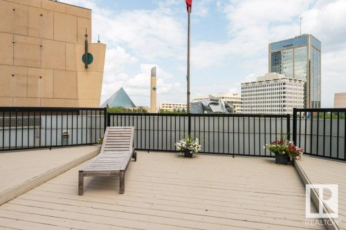 203 10009 102 Avenue, Edmonton, AB - Outdoor With Deck Patio Veranda With Exterior