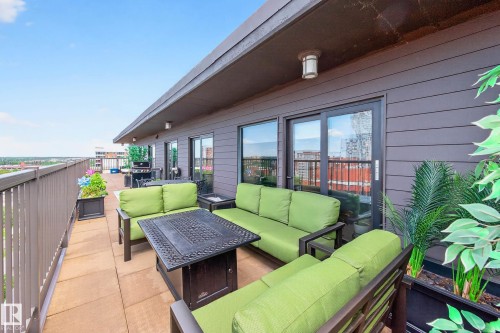 1601 10045 118 Street, Edmonton, AB - Outdoor With Deck Patio Veranda With Exterior