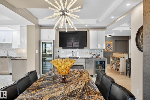 1601 10045 118 Street, Edmonton, AB - Indoor Photo Showing Dining Room