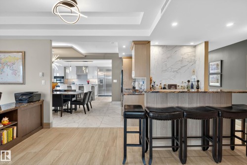 1601 10045 118 Street, Edmonton, AB - Indoor Photo Showing Dining Room