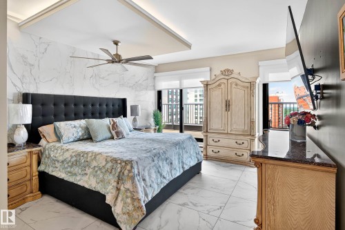 1601 10045 118 Street, Edmonton, AB - Indoor Photo Showing Bedroom