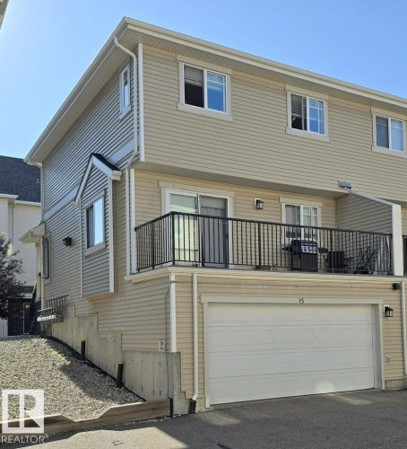 15 7289 South Terwillegar Drive, Edmonton, AB - Outdoor With Balcony With Exterior
