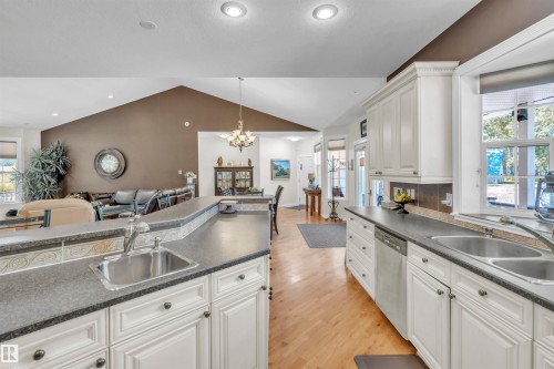 1 62313B Rge Rd 421 Road Nw, Rural Bonnyville M.D., AB - Indoor Photo Showing Kitchen With Double Sink