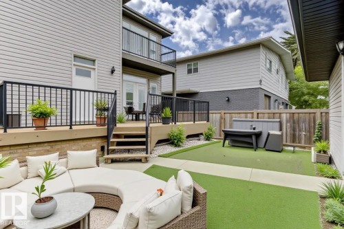 10806 72 Avenue, Edmonton, AB - Outdoor With Deck Patio Veranda With Exterior