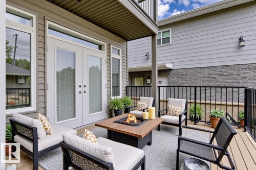 10806 72 Avenue, Edmonton, AB - Outdoor With Deck Patio Veranda With Exterior