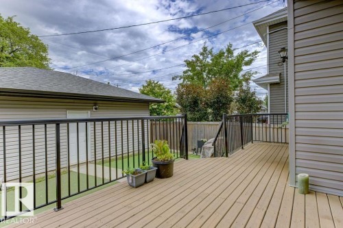 10806 72 Avenue, Edmonton, AB - Outdoor With Deck Patio Veranda With Exterior