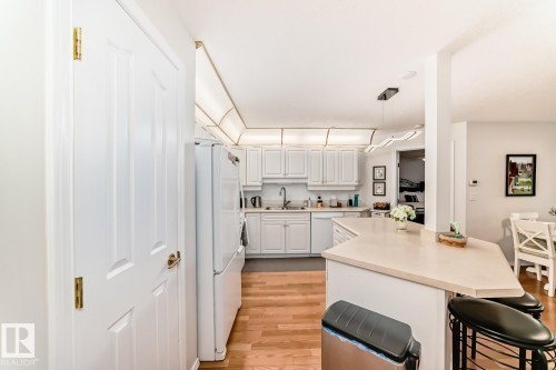 123 6703 172 Street, Edmonton, AB - Indoor Photo Showing Kitchen With Double Sink