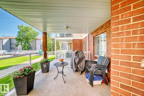 123 6703 172 Street, Edmonton, AB - Outdoor With Deck Patio Veranda With Exterior