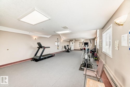 123 6703 172 Street, Edmonton, AB - Indoor Photo Showing Gym Room