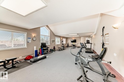 123 6703 172 Street, Edmonton, AB - Indoor Photo Showing Gym Room