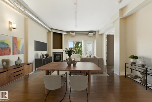 204 11633 105 Avenue, Edmonton, AB - Indoor Photo Showing Dining Room
