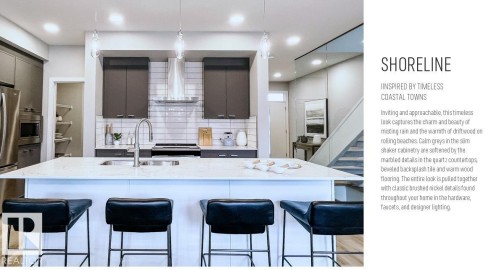 312 30 Street, Edmonton, AB - Indoor Photo Showing Kitchen With Upgraded Kitchen