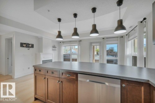 306 10232 115 Street, Edmonton, AB - Indoor Photo Showing Kitchen