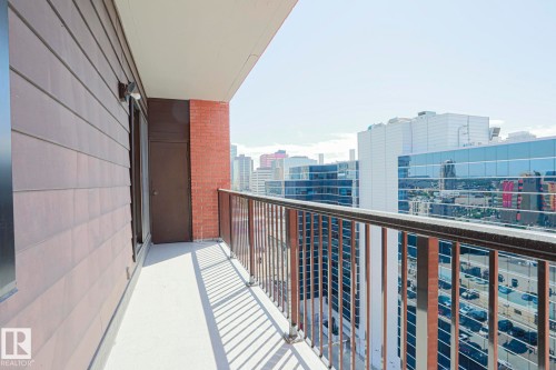 1407 10125 109 Street, Edmonton, AB - Outdoor With Balcony With Exterior