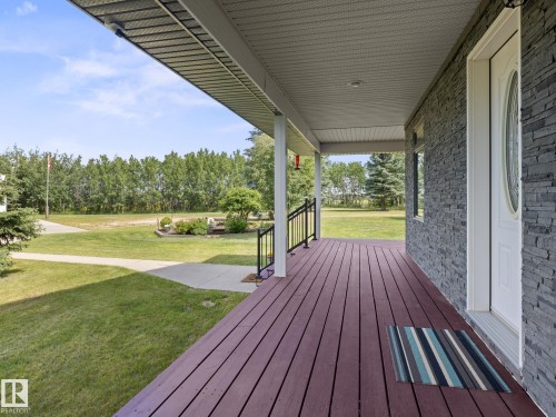 20456 Twp Road 544, Rural Strathcona County, AB - Outdoor With Deck Patio Veranda With Exterior
