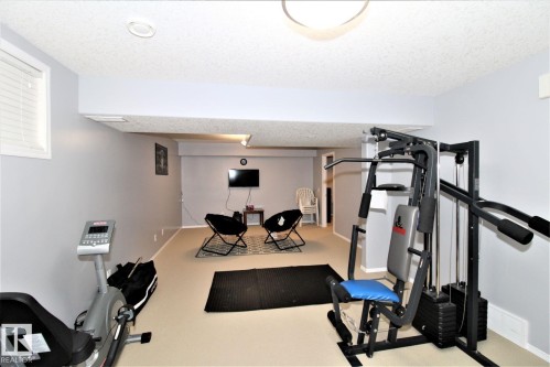 1218 37 Avenue Nw, Edmonton, AB - Indoor Photo Showing Gym Room