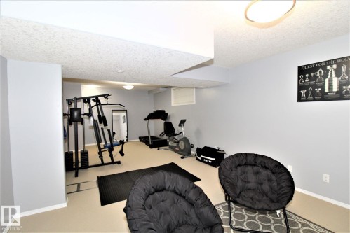 1218 37 Avenue Nw, Edmonton, AB - Indoor Photo Showing Gym Room