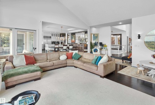 4804 154 Street, Edmonton, AB - Indoor Photo Showing Living Room