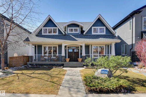 10534 135 Street, Edmonton, AB - Outdoor With Deck Patio Veranda With Facade