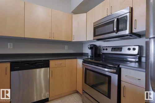202 10707 102 Avenue, Edmonton, AB - Indoor Photo Showing Kitchen