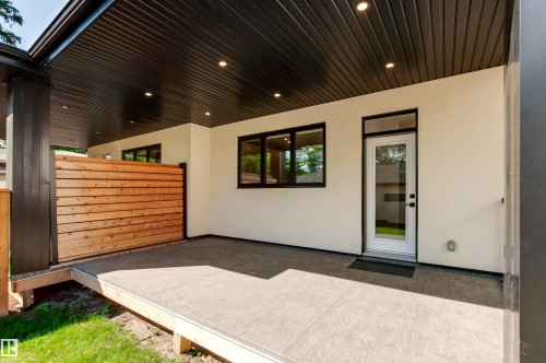2 8343 Saskatchewan Drive, Edmonton, AB - Outdoor With Deck Patio Veranda With Exterior