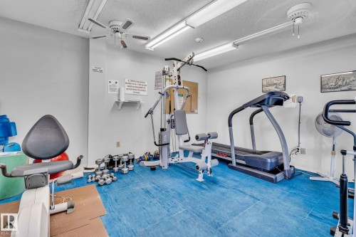 217 18012 95 Avenue, Edmonton, AB - Indoor Photo Showing Gym Room