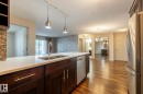 116 4008 Savaryn Drive, Edmonton, AB  - Indoor Photo Showing Kitchen With Double Sink 