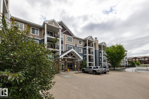 116 4008 Savaryn Drive, Edmonton, AB - Outdoor With Balcony With Facade