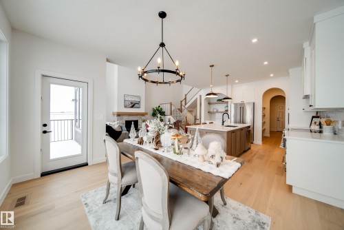 96 Chelles Wynd, St. Albert, AB - Indoor Photo Showing Dining Room